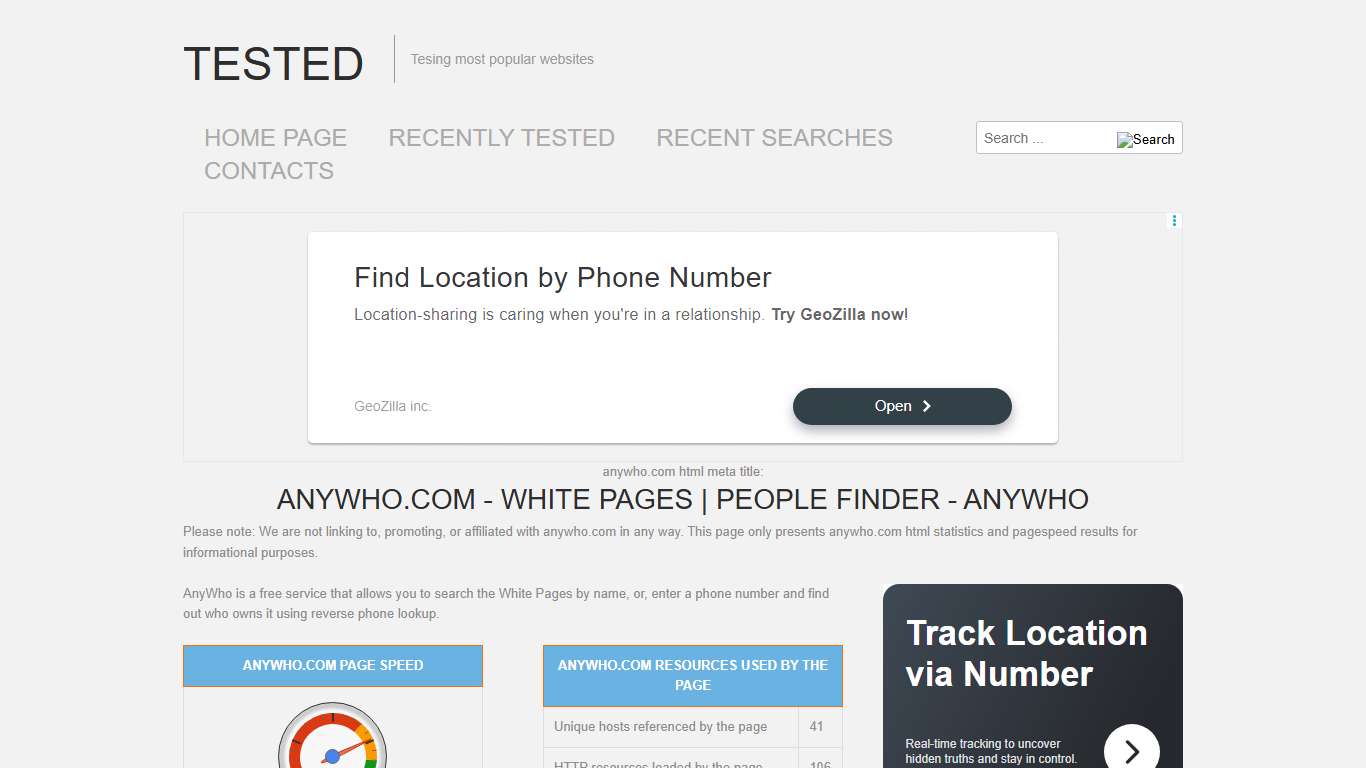 anywho.com White Pages People Finder - AnyWho